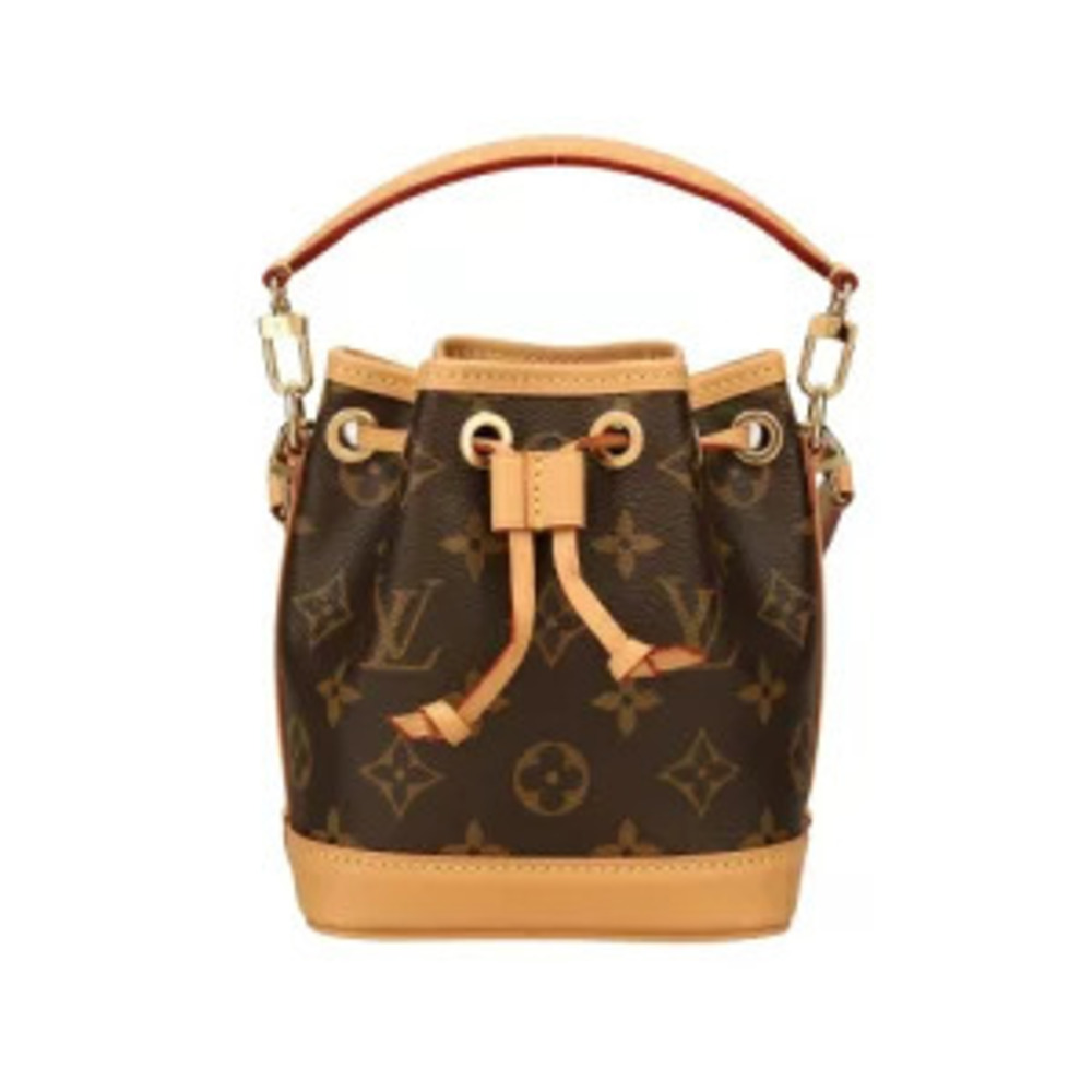 Louis Vuitton Monogram Shoulder Bag Brown